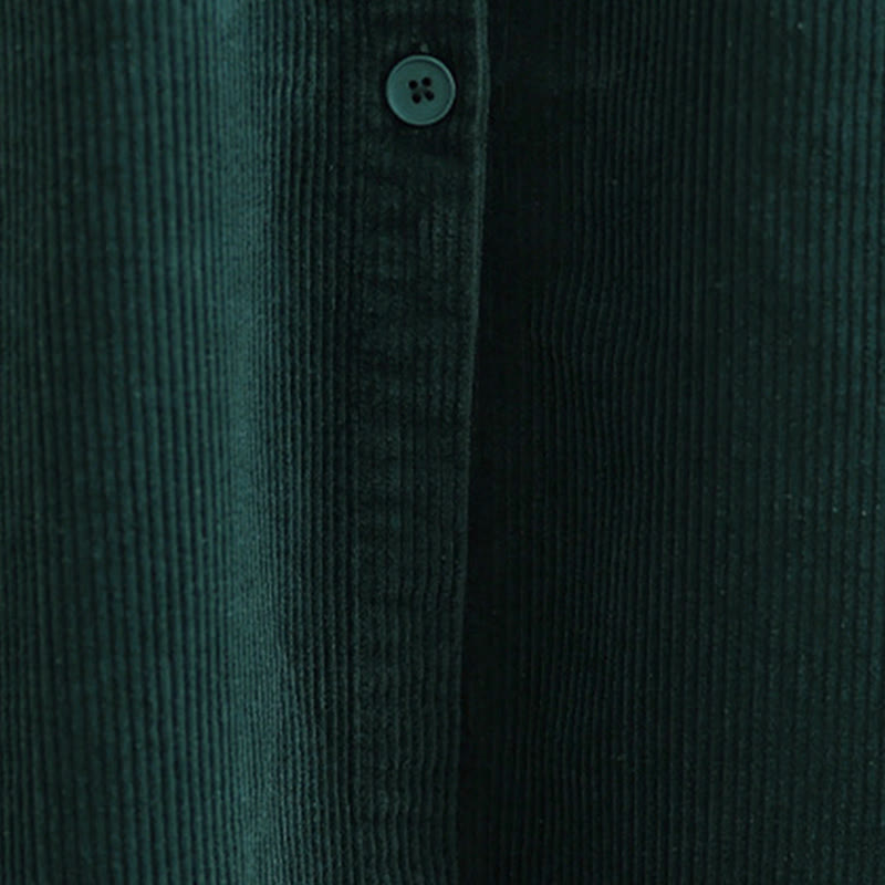 Buddha Stones – Ärmelloses Midikleid mit Knöpfen und Taschen in reiner Farbe - image 11