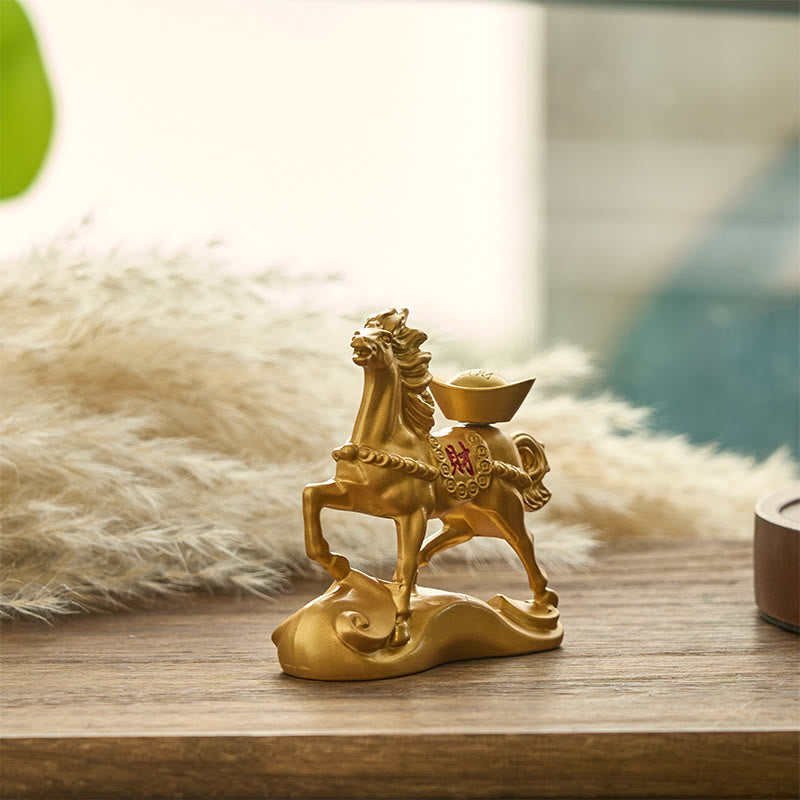 Buddha Stones, chinesisches Sternzeichen, Jahr des Pferdes, ziehen Glück und Wohlstand an, Heimdekoration - image 7