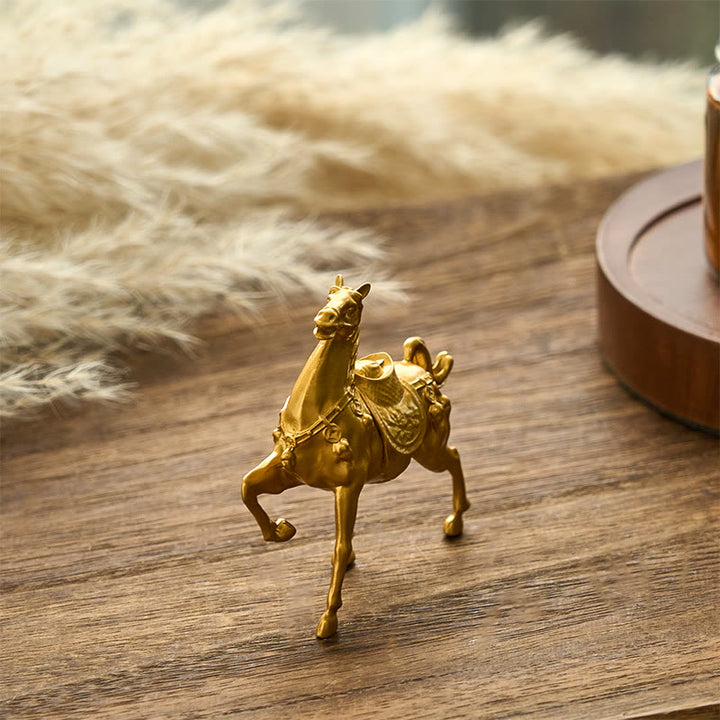 Buddha Stones, Jahr des Pferdes, Barren, Erfolg, Legierung, Heimdekoration - image 2