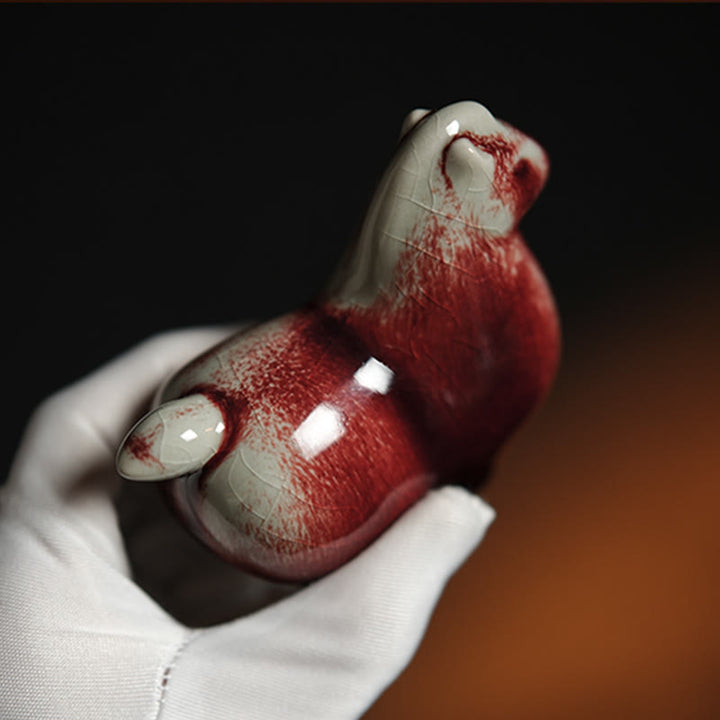 Buddha Stones , Jahr des Pferdes, Keramik, Wohlstands-Heimdekoration - image 2