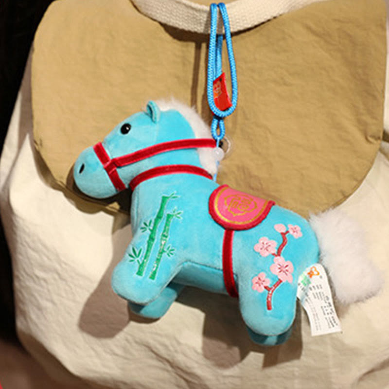 Buddha Stones , Jahr des Pferdes, Bambus, Drache, Lotus, Phönix, Plüschpuppe, Heimdekoration - image 14