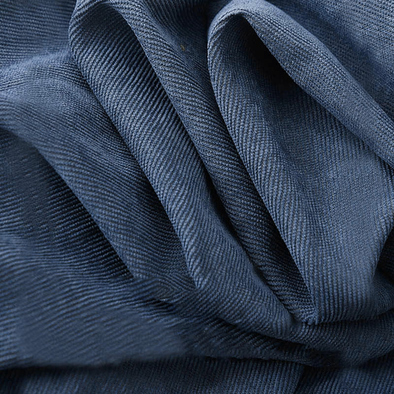 Buddha Stones – Fall – Langärmliges Midikleid aus Cord mit schlichtem Knopfdesign und Taschen - image 6