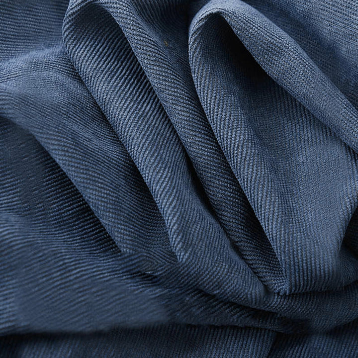 Buddha Stones – Fall – Langärmliges Midikleid aus Cord mit schlichtem Knopfdesign und Taschen - image 6