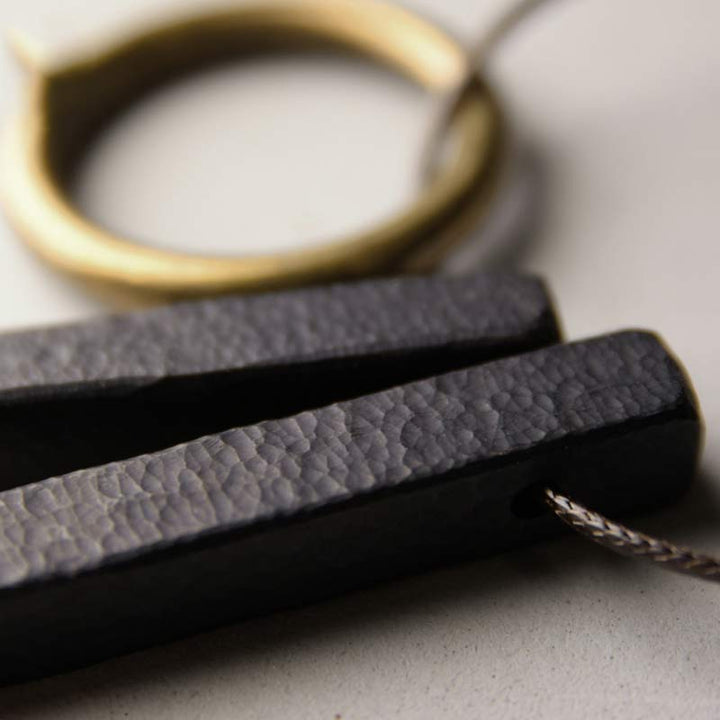 Buddha Stones, Zen-Kreis, Ebenholz, Erleuchtungs-Halsketten-Anhänger - image 13