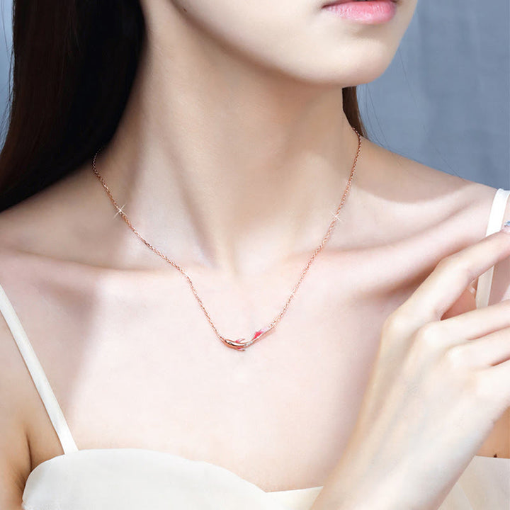 Buddha Stones 925 Sterling Silber Koi Fisch Glück Zirkon Wohlstand Halskette Anhänger - image 9