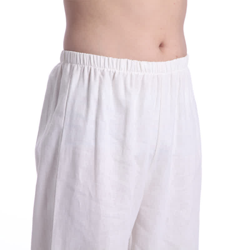 Spirituelle Zen-Meditation, Gebetspraxis, Baumwoll-Leinen-Kleidung, Herren-Set - image 16