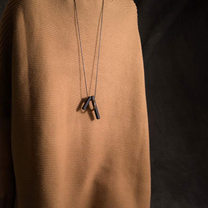 Buddha Stones, Zen-Kreis, Ebenholz, Erleuchtungs-Halsketten-Anhänger - image 3