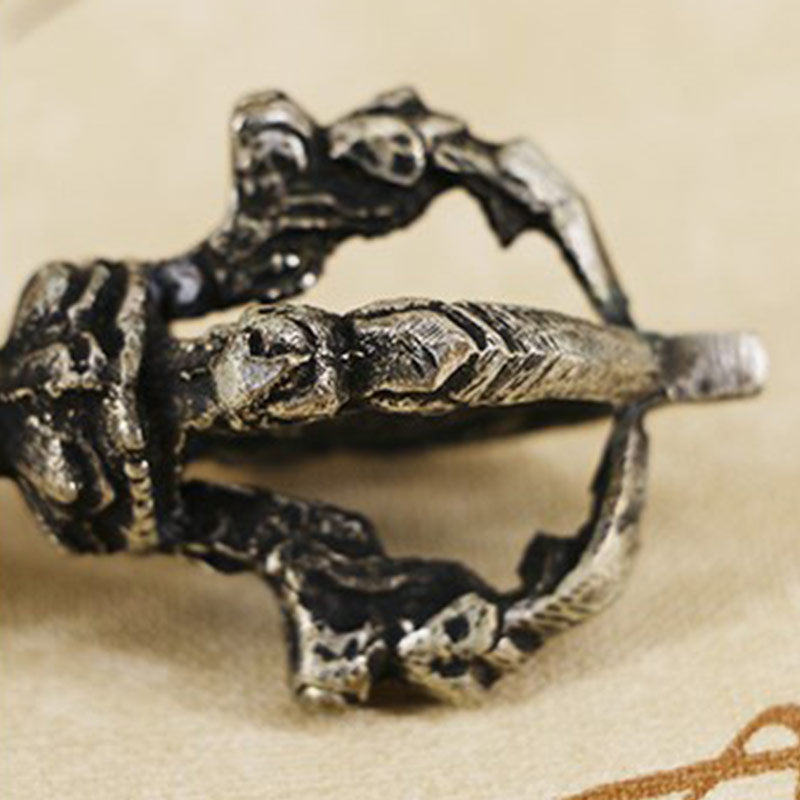 Buddha Stones Tibetische Meditationsglocke und Vajra Dorje Kupfer-Dekorationsset - image 12