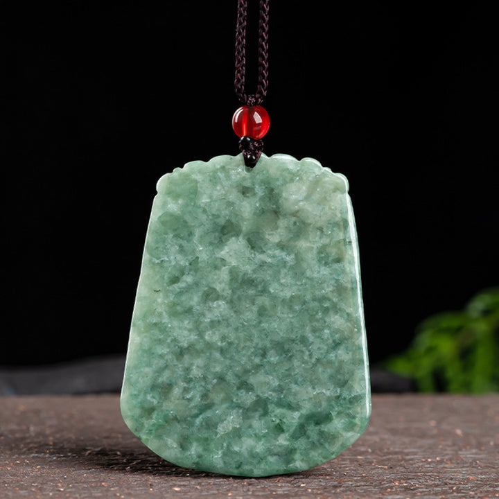 Buddha Stones Chinesisches Sternzeichen Drache Jade Stärke Halskette String Anhänger - image 6