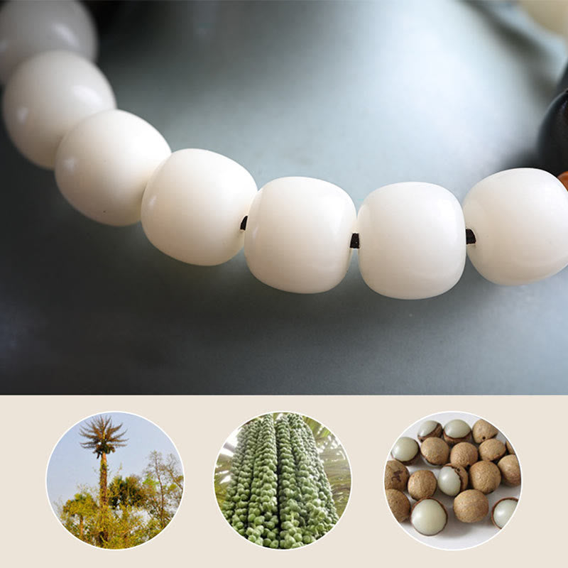 Buddha Stones, natürliches Bodhi-Samen-Armband, kleines Blatt, rotes Sandelholz, Ebenholz, süße Glückskatze, Weisheitsarmband - image 20