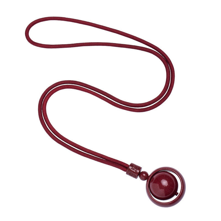 Buddha Stones, Zinnober, Om Mani Padme Hum, PiXiu, Segen, Glücksperlen-Halsketten-Anhänger - image 15