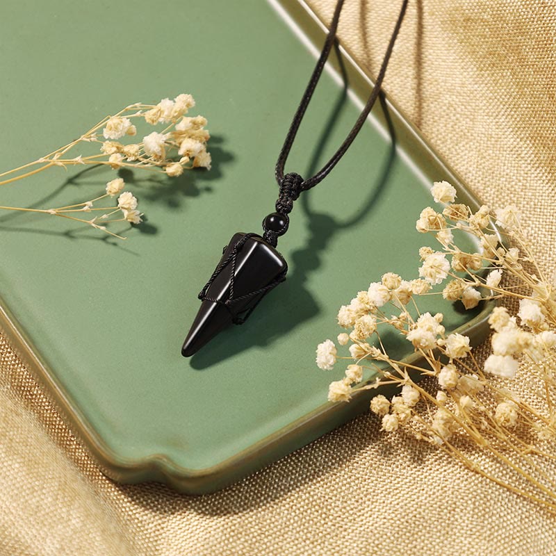 Obsidian-Bündel mit Buddha Stonesn, die negative Energien absorbieren