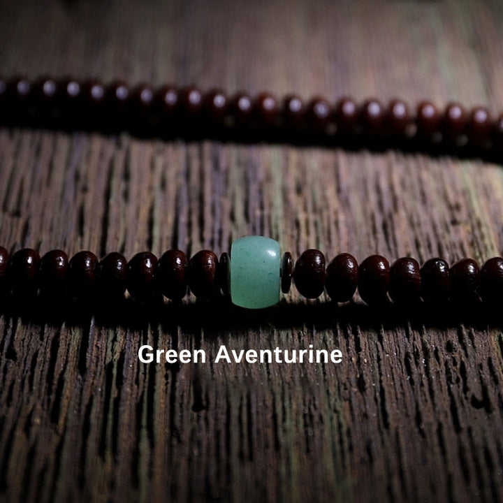 Buddha Stones Natural Tibet 108 Mala Perlen Lila Bodhi Samen Dreiäugige Dzi Perle Kupfer Dorje Harmonie Armband