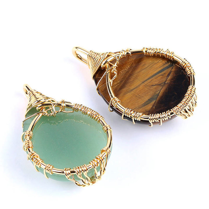 Buddha Stones, natürlicher Quarzkristall, Baum des Lebens, heilende Energie, Halsketten-Anhänger - image 37