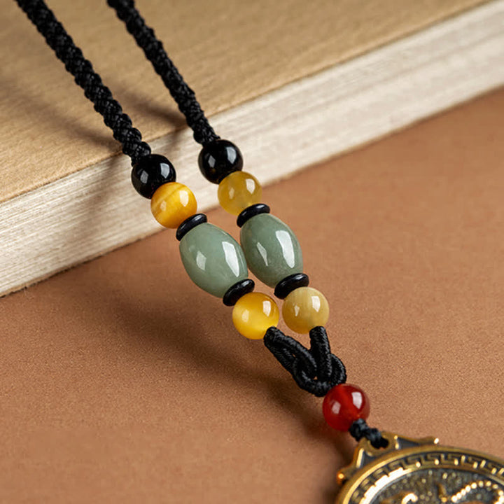 Halskette mit 12 chinesischen Sternzeichen, Segen, Reichtum, Glück - image 25