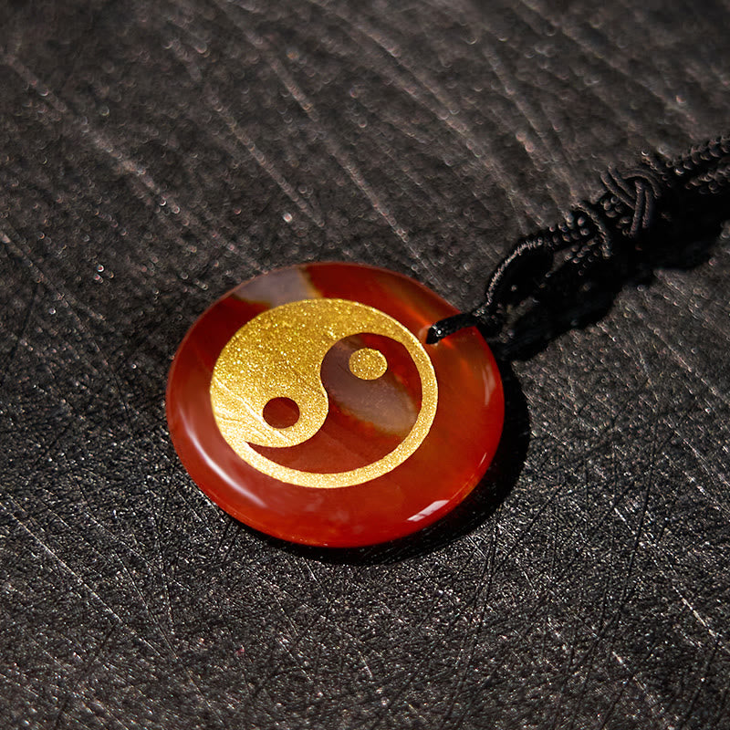 Buddha-Steine, verschiedene Kristalle, Amethyst, Tigerauge, grüner Aventurin, Yin Yang, spiritueller Halskettenanhänger