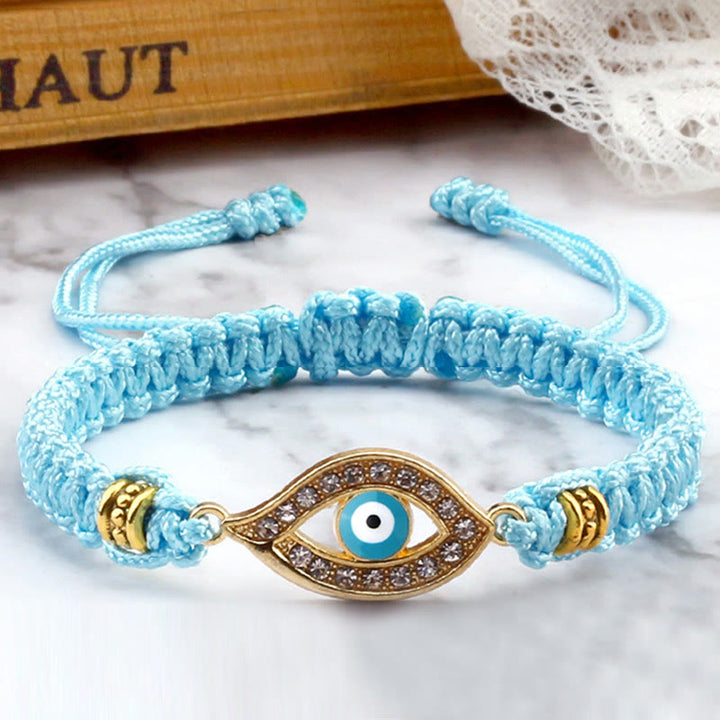 Buddha Stones Evil Eye Keep Away Evil Spirits Schnurarmband