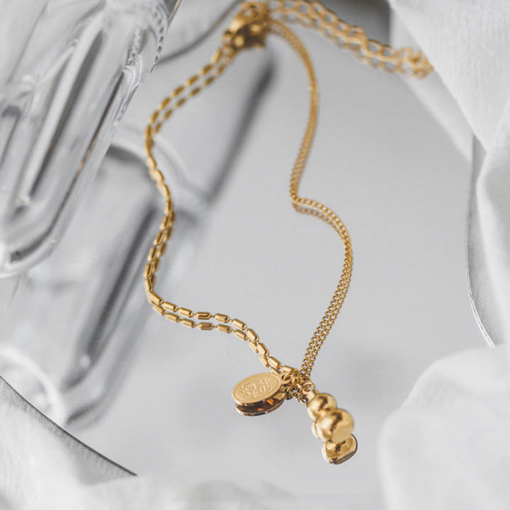 Buddha Stones, 18 Karat vergoldetes Kupfer, Glückskürbis-Design, Reichtumsschnalle - image 5