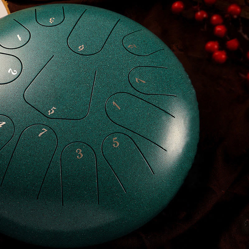 Buddha Stones Steel Tongue Drum Sound Heilung Achtsamkeit Meditation Yoga Drum Kit 11 Note 8 Zoll - image 11