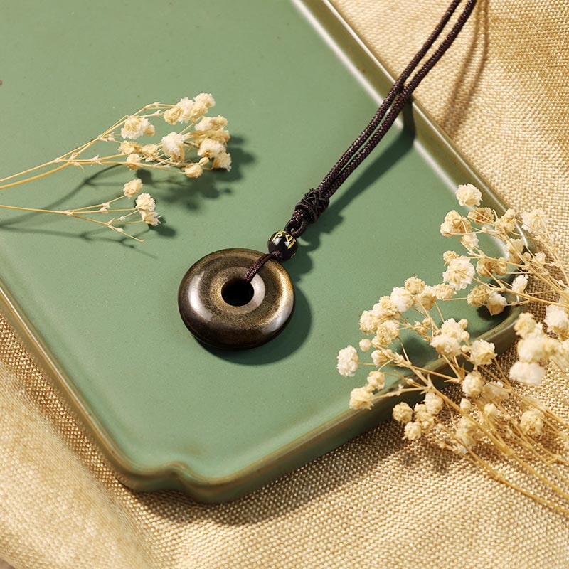 Obsidian-Bündel mit Buddha Stonesn, die negative Energien absorbieren