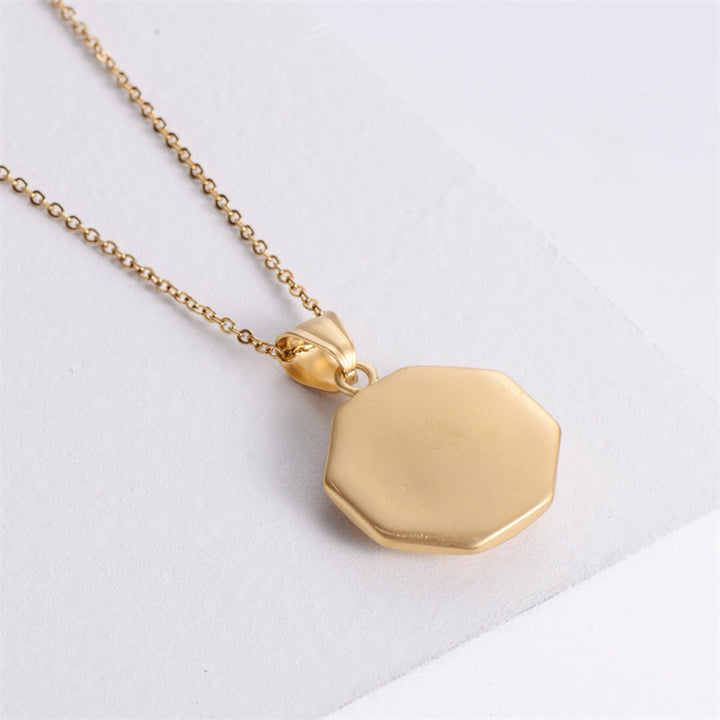 Bagua Yin Yang Titan Stahl Balance Halskette Kettenanhänger - image 5