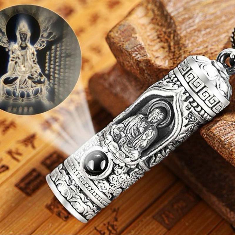 Chinesischer Sternzeichen-Natal-Buddha-Projektions-Wohlstands-Halskettenanhänger - image 19