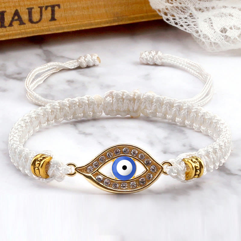 Buddha Stones Evil Eye Keep Away Evil Spirits Schnurarmband
