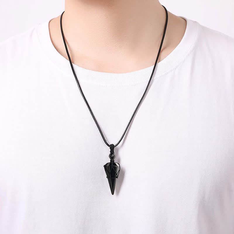 Obsidian-Bündel mit Buddha Stonesn, die negative Energien absorbieren