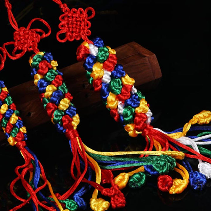 Buddha Stones, tibetischer Segen, glücklicher Vajra-Knoten, Dekoration