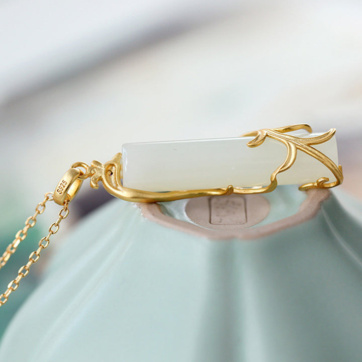 Buddha Stones Jade Drache Phoenix Kupfer Schutz Halskette Anhänger - image 12