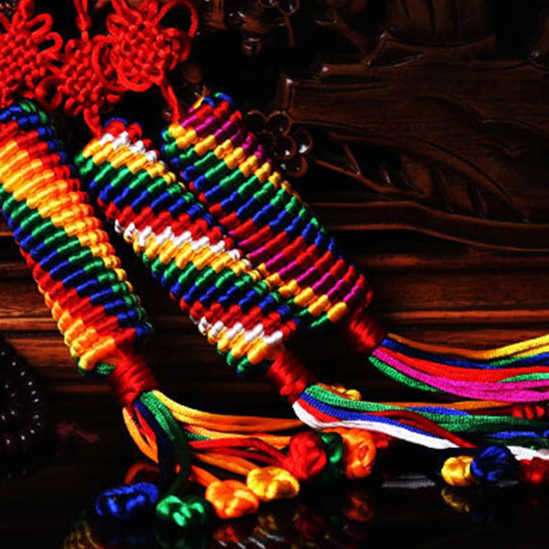 Buddha Stones, tibetischer Segen, glücklicher Vajra-Knoten, Dekoration