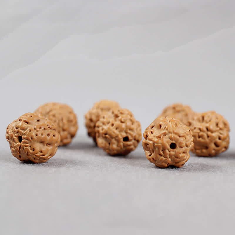 Buddha Stones Tibet Rudraksha Bodhi Seed Dzi Bead Bernstein Türkis Reichtum Armband