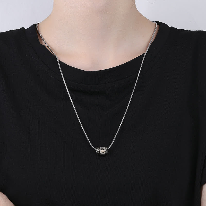 Buddha Stones, tibetische Om Mani Padme Hum Peace-Halskette, drehbarer Anhänger - image 6