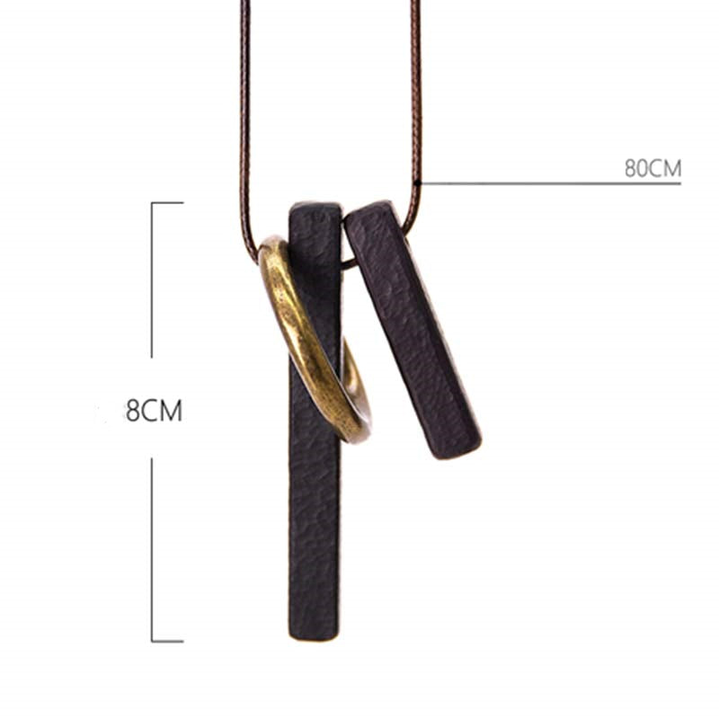 Buddha Stones, Zen-Kreis, Ebenholz, Erleuchtungs-Halsketten-Anhänger - image 15