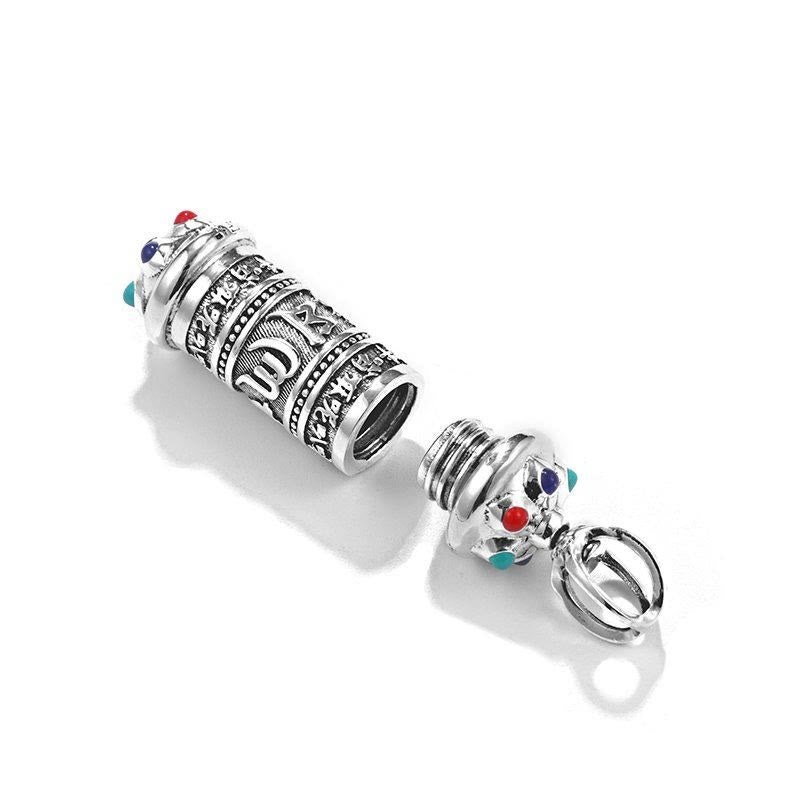 Buddha Stones, tibetischer Om Mani Padme Hum Fokus-Halskettenanhänger - image 6