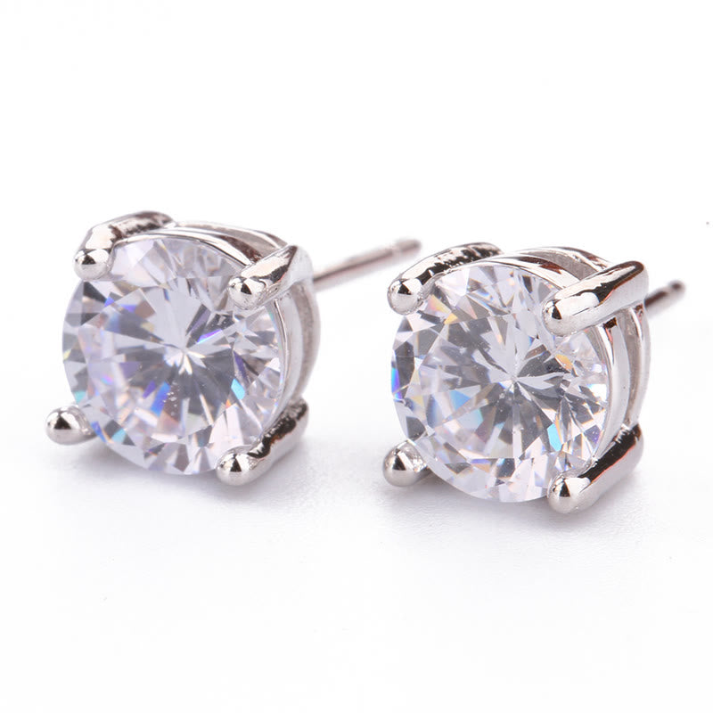 Buddha Stones natürliche verschiedene Edelstein-Amethyst-Liebesohrringe - image 3