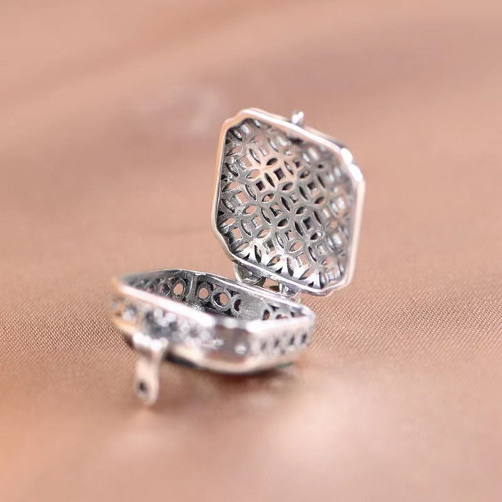 Buddha Stones, Koi-Fisch, Lotus, Kupfermünzen, Glück, Ghau, Gebetsbox, Halsketten-Anhänger - image 4