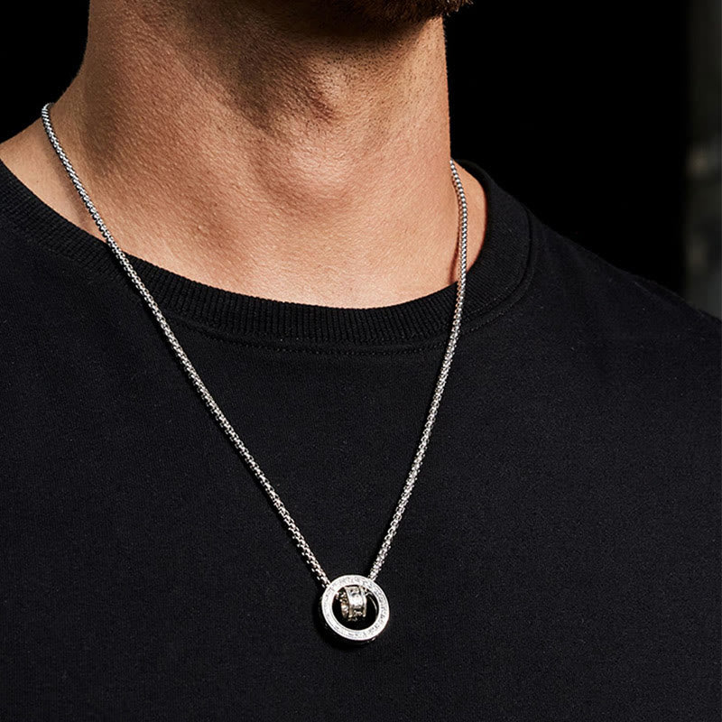 Buddha Stones, tibetischer Om Mani Padme Hum, geschnitzter Friedensreinheitsketten-Halskettenanhänger - image 13