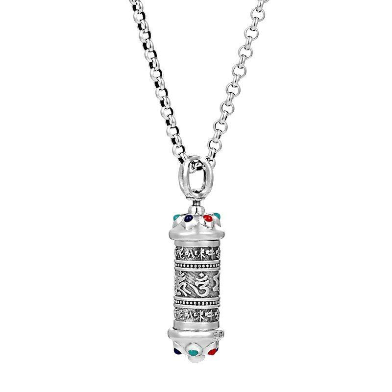 Buddha Stones, tibetischer Om Mani Padme Hum Fokus-Halskettenanhänger - image 5