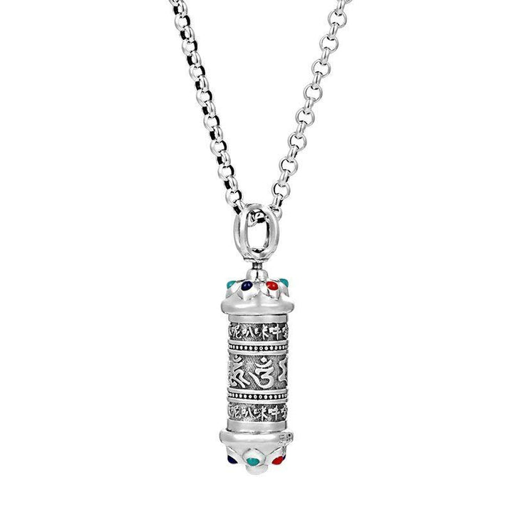 Buddha Stones, tibetischer Om Mani Padme Hum Fokus-Halskettenanhänger - image 5