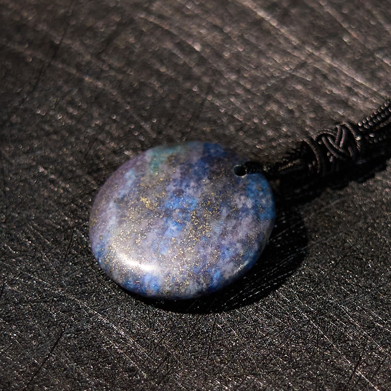 Buddha-Steine, verschiedene Kristalle, Amethyst, Tigerauge, grüner Aventurin, Yin Yang, spiritueller Halskettenanhänger