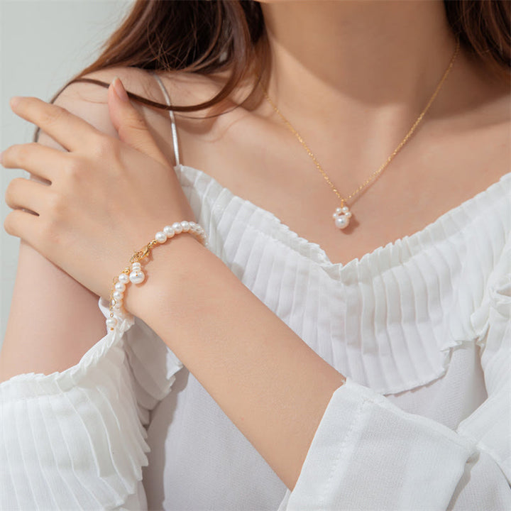 Buddha Stones Perlen-Katzenpfoten-Heilungskettenarmband - image 5