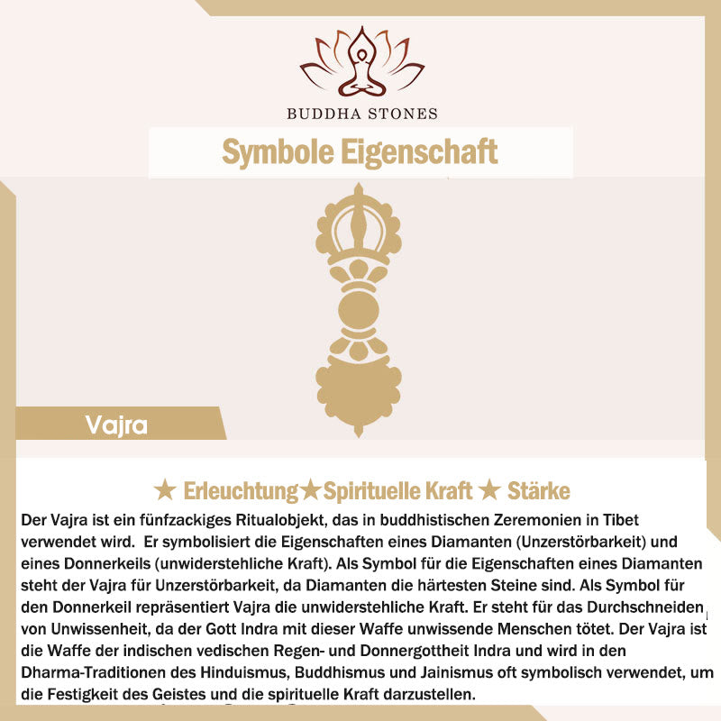 Buddha Stones 925 Sterling Silber Doppel Dorje Vajra spirituelle Stärke Halskette Anhänger