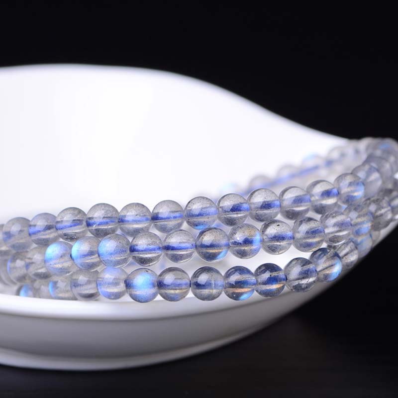 Armband mit natürlichen Mondstein-Heilperlen von Buddha Stones - image 6