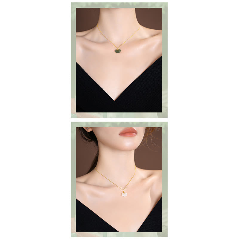 925 Sterling Silber natürliche Hetian Jade Cyan Jade Glück lachender Buddha Schmetterling Halskette Anhänger - image 7