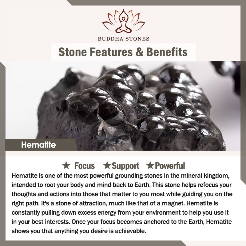 Buddha Stones Naturstein King&Queen Crown Healing Energy Beads Paar Armband