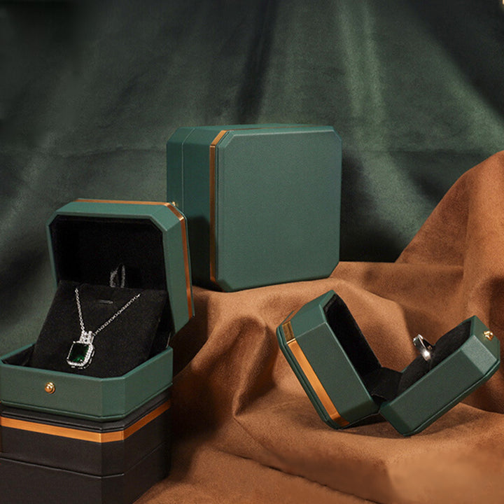 Schmuck-Aufbewahrungsbox, Geschenkbox aus PU-Leder - image 6