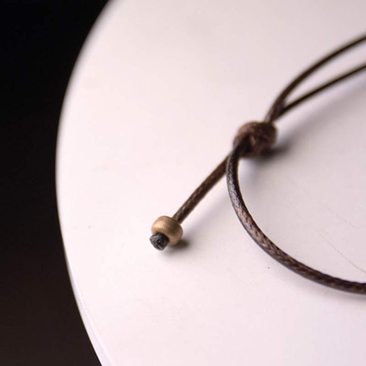 Buddha Stones, Zen-Kreis, Ebenholz, Erleuchtungs-Halsketten-Anhänger - image 14