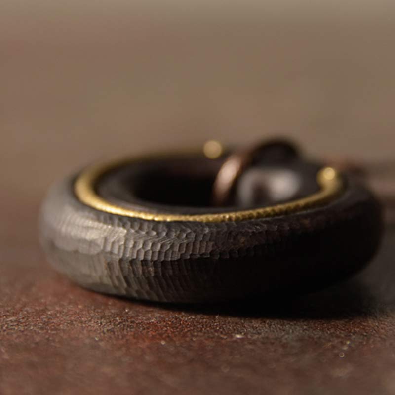 Buddha Stones, Zen-Kreis, Ebenholz, Frieden, Ruhe, Halsketten-Anhänger - image 13