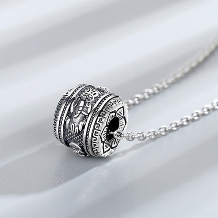 Buddha Stones PiXiu Glück Reichtum drehbarer Halskettenanhänger - image 4